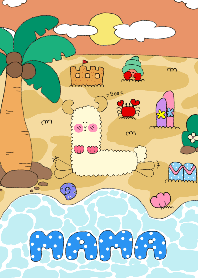 Alpaca mama summer
