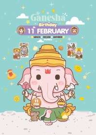 Ganesha x February 11 Birthday