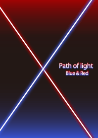 Path of light Blue & Red