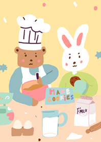 Vanilla and coco : Make cookies