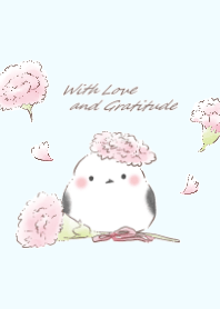 Shimaenaga&Carnation:blue
