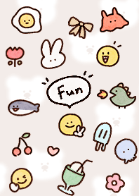 pinkbrown Loose simple icon 07_2