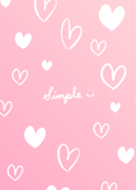 Simple Much heart pink29