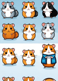 Banyak sekali hamster! 33