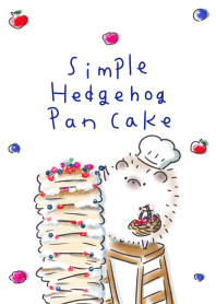 simple Hedgehog pancake.