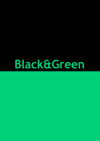 Simple Green & Black no logo No.9-4