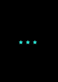 3 stars /black,vivid blue