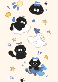 cat riding airplane3