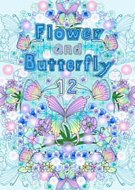 Flower and butterfly12