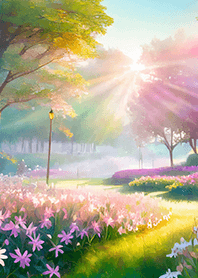 Beautiful real scenery(Spring-671)