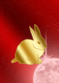 黄金和红兔的生肖-