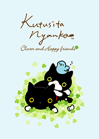 靴下にゃんこ～クローバーとのら猫ちゃん～