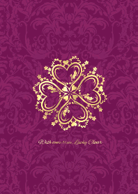Wish come true,Lucky Clover Damask-p 2.