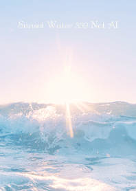Sunset Water 359 Not AI