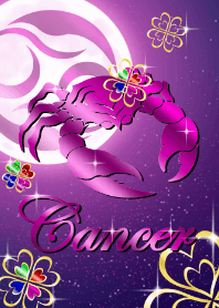 Cancer Clover Moon Purple 2019