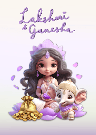 พระแม่ลักษมี x พระพิฆเนศ (วันเสาร์)