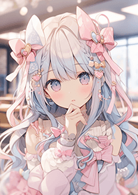 ✨在咖啡廳等你の可愛女孩❤️