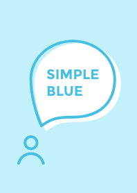 Simple Blue / Plain