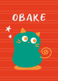 OBAKE - cute little ghosts RED