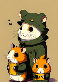 Halloween Hamster 032882