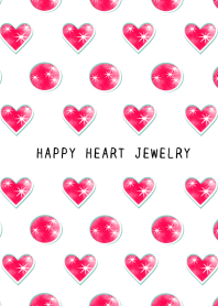 HAPPY HEART JEWELRYj-RED-WHITE