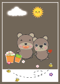 Simple cute bear theme v.5