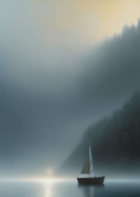 Peaceful lake, a comfortable day a13963