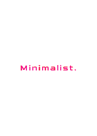 Minimalist THEME @139