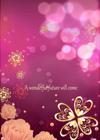 全体運アップ☆ローズと黄金クローバー3