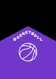 バスケットボール <パープル/ブラック>