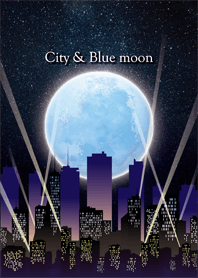 City & Blue moon