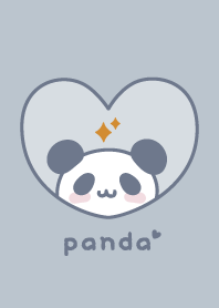 Panda Glitter - Dullness Blue