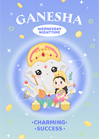 Ganesha for people born on Wed. Night.