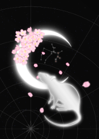 Moon and Zodiac Mouse Sagittarius 2023