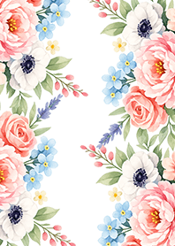 Watercolor flowers_036