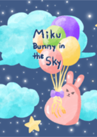 Miku Bunny in the sky