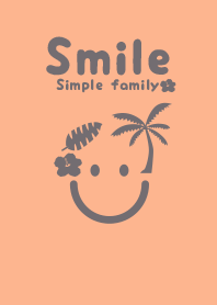 Smile & tropical Pale apricot