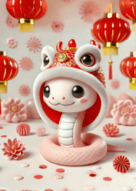 可愛蛇過年V.3