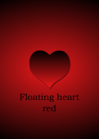 Floating Heart -Red-.
