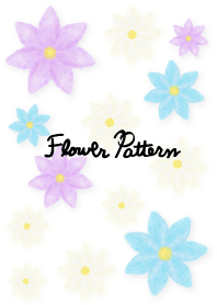 flower pattern- watercolor-