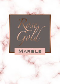 Rose Gold Marble