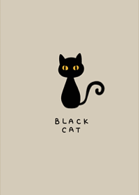 Cute black cat.1.