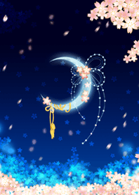 blue crescent