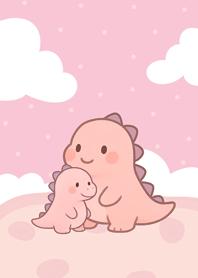 Little pink dinosaur