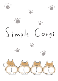 Simple Corgi Theme.