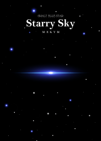 Starry Sky -SMALT BLUE STAR-