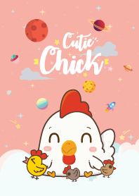 Chicken Baby Galaxy Pink