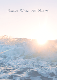 Sunset Water 557 Not AI