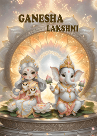 พระพิฆเนศ:พระแม่ลักษมี,รวย,สมหวัง