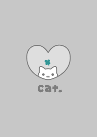 แมว สี่ใบ [ความหมองคล้ำสีเทา]